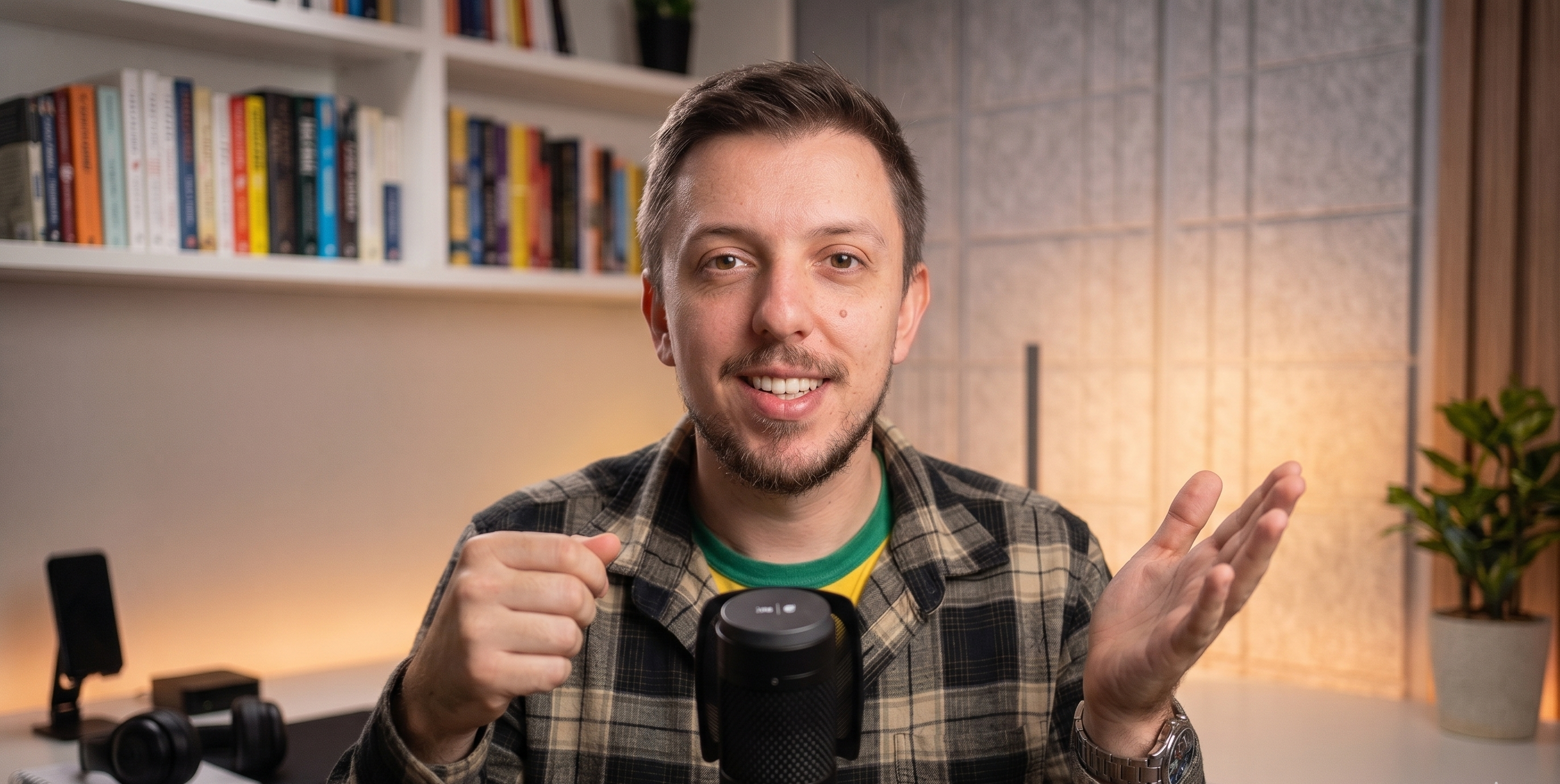 Bastidores do English Craft — sessão ao vivo com o Arthur